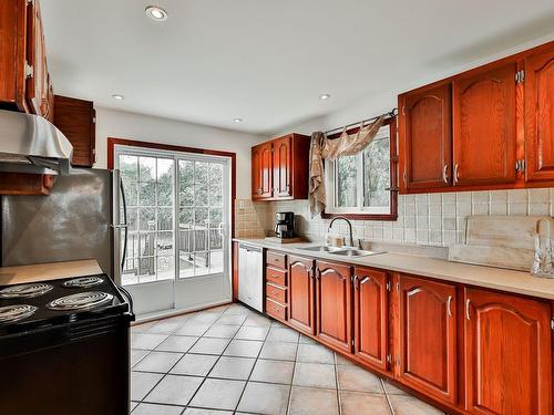 Kitchen - 3461 Rue Hinds, Terrebonne (La Plaine), QC - Indoor Photo Showing Kitchen With Double Sink