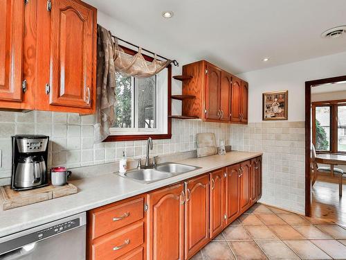 Kitchen - 3461 Rue Hinds, Terrebonne (La Plaine), QC - Indoor Photo Showing Kitchen With Double Sink