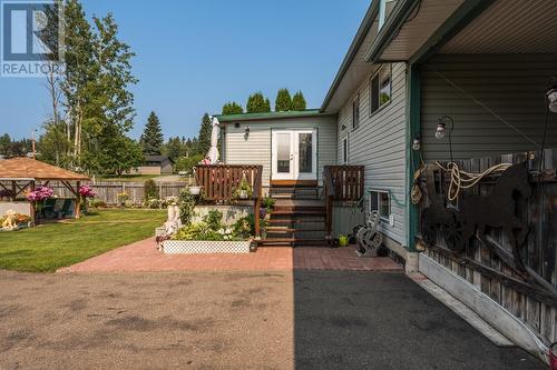 7713 Thompson Drive, Prince George, BC - Outdoor With Deck Patio Veranda With Exterior