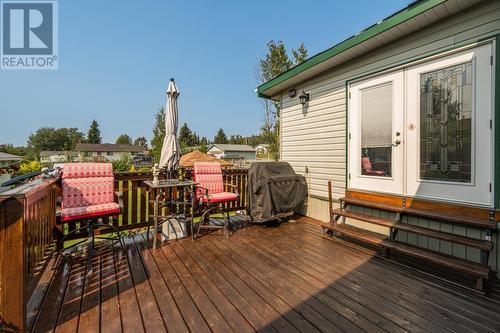 7713 Thompson Drive, Prince George, BC - Outdoor With Deck Patio Veranda With Exterior