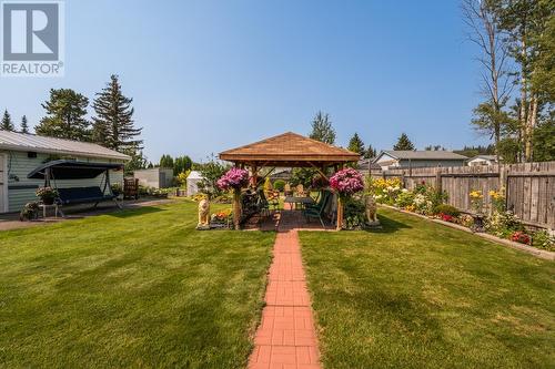 7713 Thompson Drive, Prince George, BC - Outdoor With Deck Patio Veranda With Backyard