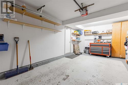 7 455 Pinehouse Drive, Saskatoon, SK - Indoor Photo Showing Garage