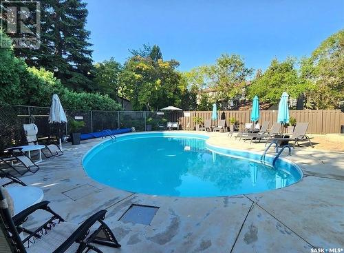 7 455 Pinehouse Drive, Saskatoon, SK - Outdoor With In Ground Pool With Backyard