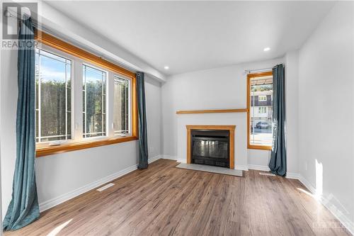 366 Pickford Drive, Ottawa, ON - Indoor Photo Showing Living Room With Fireplace