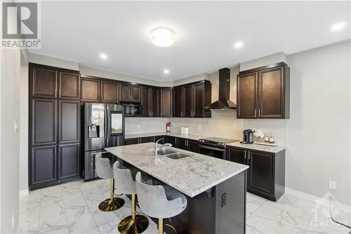 4776 Abbott Street E, Ottawa, ON - Indoor Photo Showing Kitchen With Double Sink