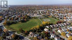 Overhead view of one of the nearby parks - 