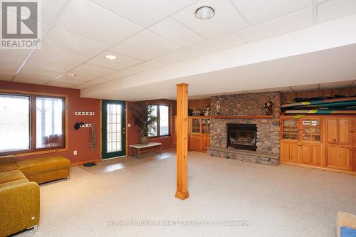 14 Bayview Drive, Kawartha Lakes (Coboconk), ON - Indoor With Fireplace