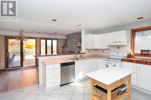 14 Bayview Drive, Kawartha Lakes (Coboconk), ON - Indoor Photo Showing Kitchen With Double Sink