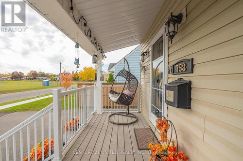 758 Gillespie Avenue, Peterborough (Otonabee), ON - Outdoor With Deck Patio Veranda With Exterior