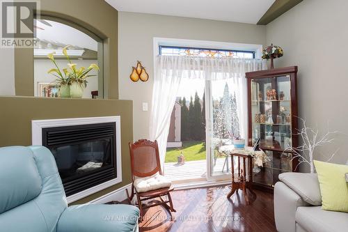 23 Chadwin Drive, Kawartha Lakes (Lindsay), ON - Indoor Photo Showing Living Room With Fireplace