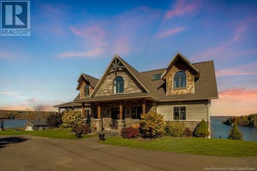 12 Saint Charles Court, Upper Kingsclear, NB - Outdoor With Deck Patio Veranda With Facade