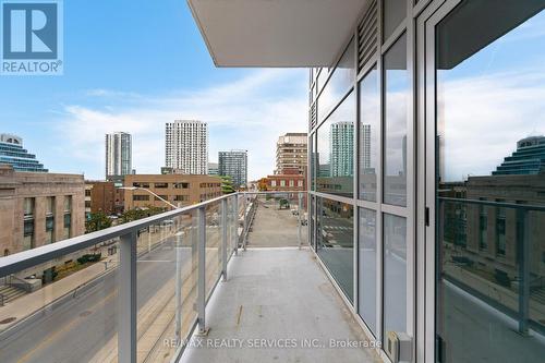 307 - 60 Frederick Street, Kitchener, ON - Outdoor With Balcony With View With Exterior