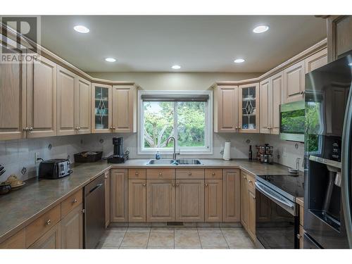 310 Spruce Avenue, Kaleden, BC - Indoor Photo Showing Kitchen With Double Sink