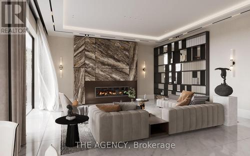 91 Donwoods Drive, Toronto, ON - Indoor With Fireplace