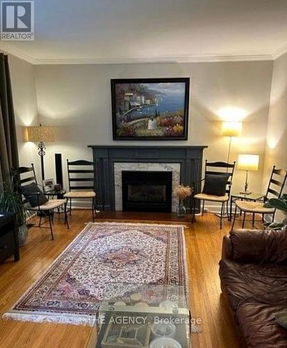 91 Donwoods Drive, Toronto, ON - Indoor Photo Showing Living Room With Fireplace