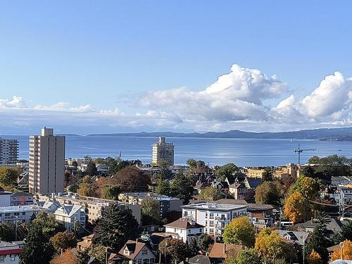 1608-647 Michigan St, Victoria, BC - Outdoor With Body Of Water With View