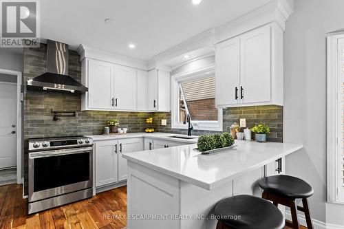 8 Karsh Crescent, Hamilton, ON - Indoor Photo Showing Kitchen With Upgraded Kitchen