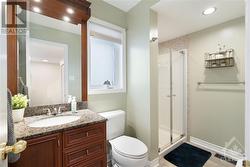 Main floor 3 piece bathroom - 