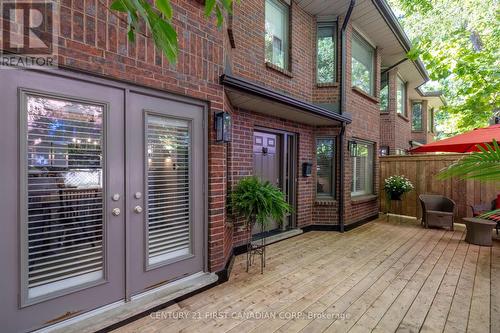 7 - 152 Albert Street, London, ON - Outdoor With Deck Patio Veranda With Exterior