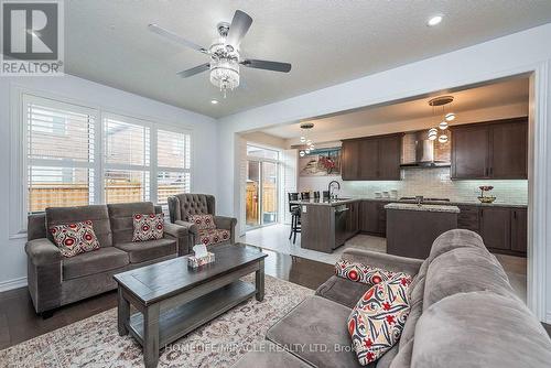 15 Bachelor Street, Brampton, ON - Indoor Photo Showing Living Room