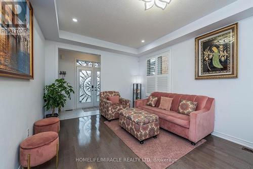 15 Bachelor Street, Brampton, ON - Indoor Photo Showing Living Room