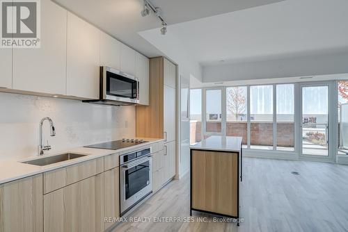 110 - 220 Missinnihe Way, Mississauga, ON - Indoor Photo Showing Kitchen With Upgraded Kitchen