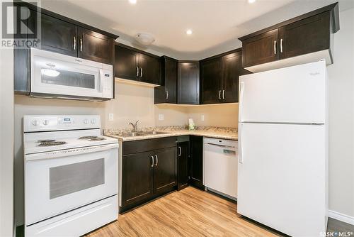 2253 Quebec Street, Regina, SK - Indoor Photo Showing Kitchen With Double Sink