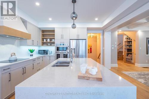 56 York Drive, Smith-Ennismore-Lakefield, ON - Indoor Photo Showing Kitchen With Double Sink With Upgraded Kitchen