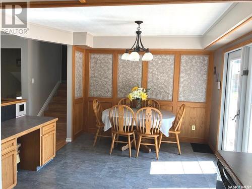 6 Echo Drive, Fort Qu'Appelle, SK - Indoor Photo Showing Dining Room