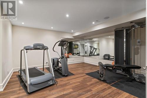 32 Ava Road, Toronto, ON - Indoor Photo Showing Gym Room