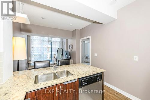 307 - 1940 Ironstone Drive, Burlington, ON - Indoor Photo Showing Kitchen With Double Sink