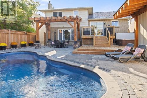 844 Sundance Circle, Oshawa (Northglen), ON - Outdoor With In Ground Pool With Deck Patio Veranda