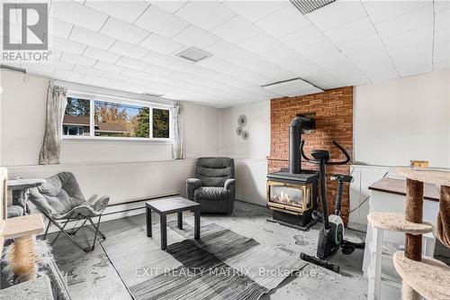 945 Queen Street, Champlain, ON - Indoor With Fireplace