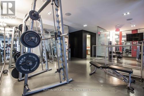 202 - 5 Hanna Avenue, Toronto, ON - Indoor Photo Showing Gym Room