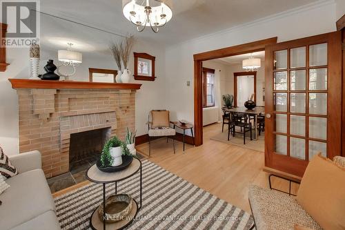 108 Maclean Avenue, Toronto, ON - Indoor With Fireplace