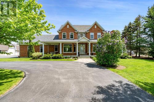 436 8Th Concession Road E, Hamilton, ON - Outdoor With Deck Patio Veranda With Facade