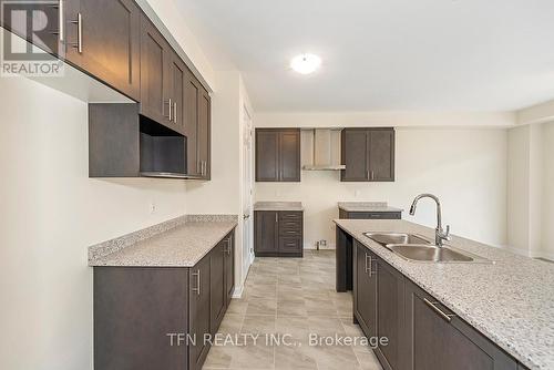 109 Higgins Avenue, Thorold, ON - Indoor Photo Showing Kitchen With Double Sink