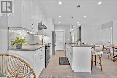 463 Martinique Avenue, Windsor, ON - Indoor Photo Showing Kitchen With Upgraded Kitchen