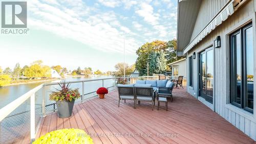 138 Glenwood Drive, Wasaga Beach, ON - Outdoor With Body Of Water With Deck Patio Veranda With Exterior