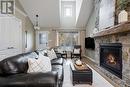 19 Lynden Street, Collingwood, ON  - Indoor Photo Showing Living Room With Fireplace 