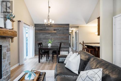 19 Lynden Street, Collingwood, ON - Indoor Photo Showing Living Room With Fireplace