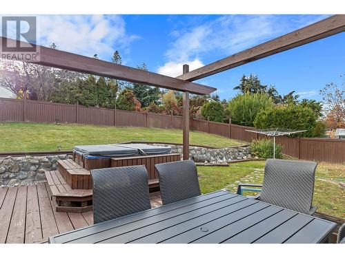 2196 Lynrick Road, Kelowna, BC - Outdoor With Deck Patio Veranda With Backyard