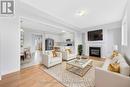 726 Khalsa Drive, Woodstock, ON  - Indoor Photo Showing Living Room With Fireplace 