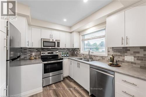 173 West 32Nd Street W, Hamilton, ON - Indoor Photo Showing Kitchen With Double Sink