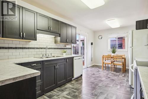 384 Centre Street N, Brampton, ON - Indoor Photo Showing Kitchen With Double Sink