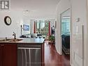 705 - 219 Fort York Boulevard, Toronto, ON  - Indoor Photo Showing Kitchen With Double Sink 