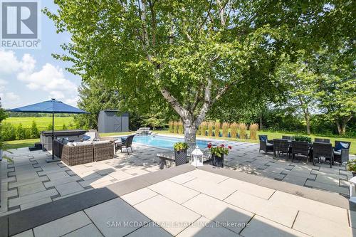 3587 Sideroad 10, Bradford West Gwillimbury, ON - Outdoor With In Ground Pool With Backyard