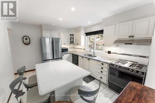 621 Lake Street, St. Catharines, ON - Indoor Photo Showing Kitchen With Double Sink