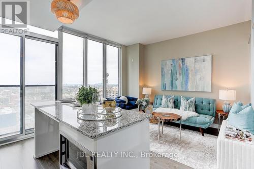 3201 - 426 University Avenue, Toronto, ON - Indoor Photo Showing Living Room