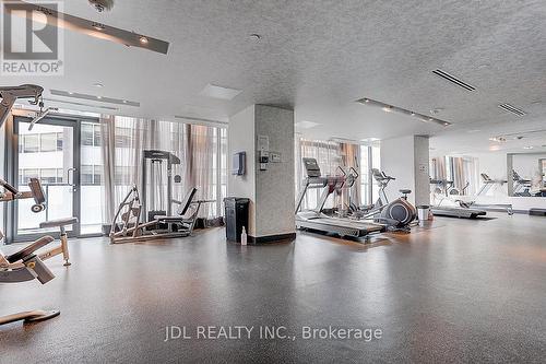 3201 - 426 University Avenue, Toronto, ON - Indoor Photo Showing Gym Room